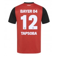 Fotballdrakt Herre Bayer Leverkusen Edmond Tapsoba #12 Hjemmedrakt 2024-25 Kortermet